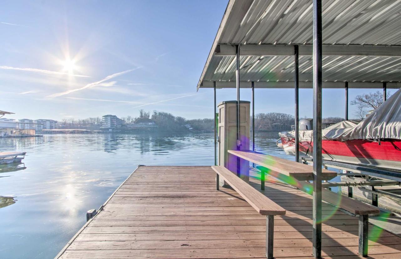 Waterfront Townhome With Private Dock And Lake Views 奥沙克湖 外观 照片