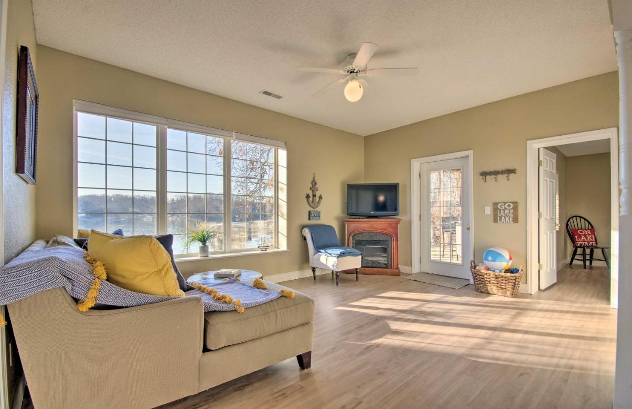 Waterfront Townhome With Private Dock And Lake Views 奥沙克湖 外观 照片